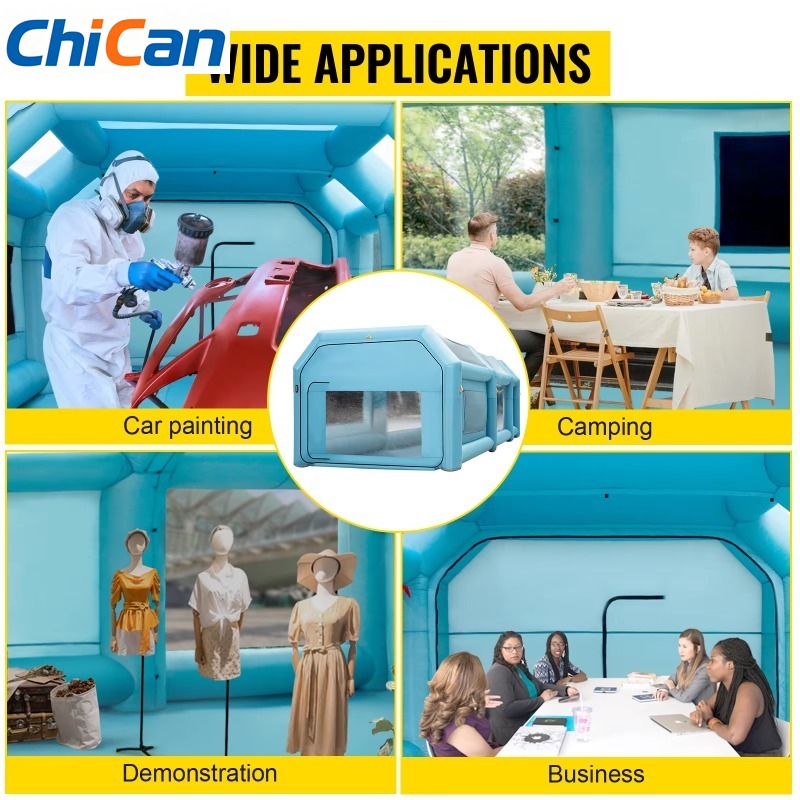 Inflatable Paint Booth - 【Em Destaque】 Cabine de Pintura Inflável