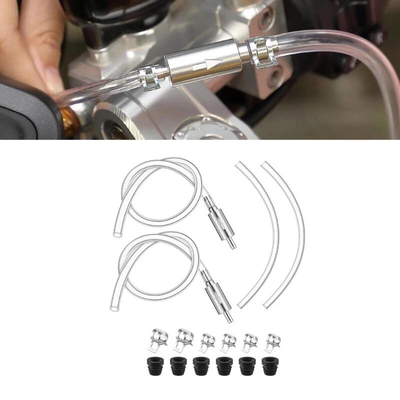 Brake Bleeder Kit - 1/3/5 conjunto de mangueira sangradora de