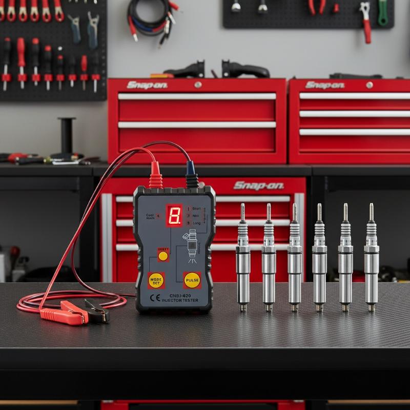 Fuel Injector Tester - Kit de Ferramentas de Limpeza Automotiva