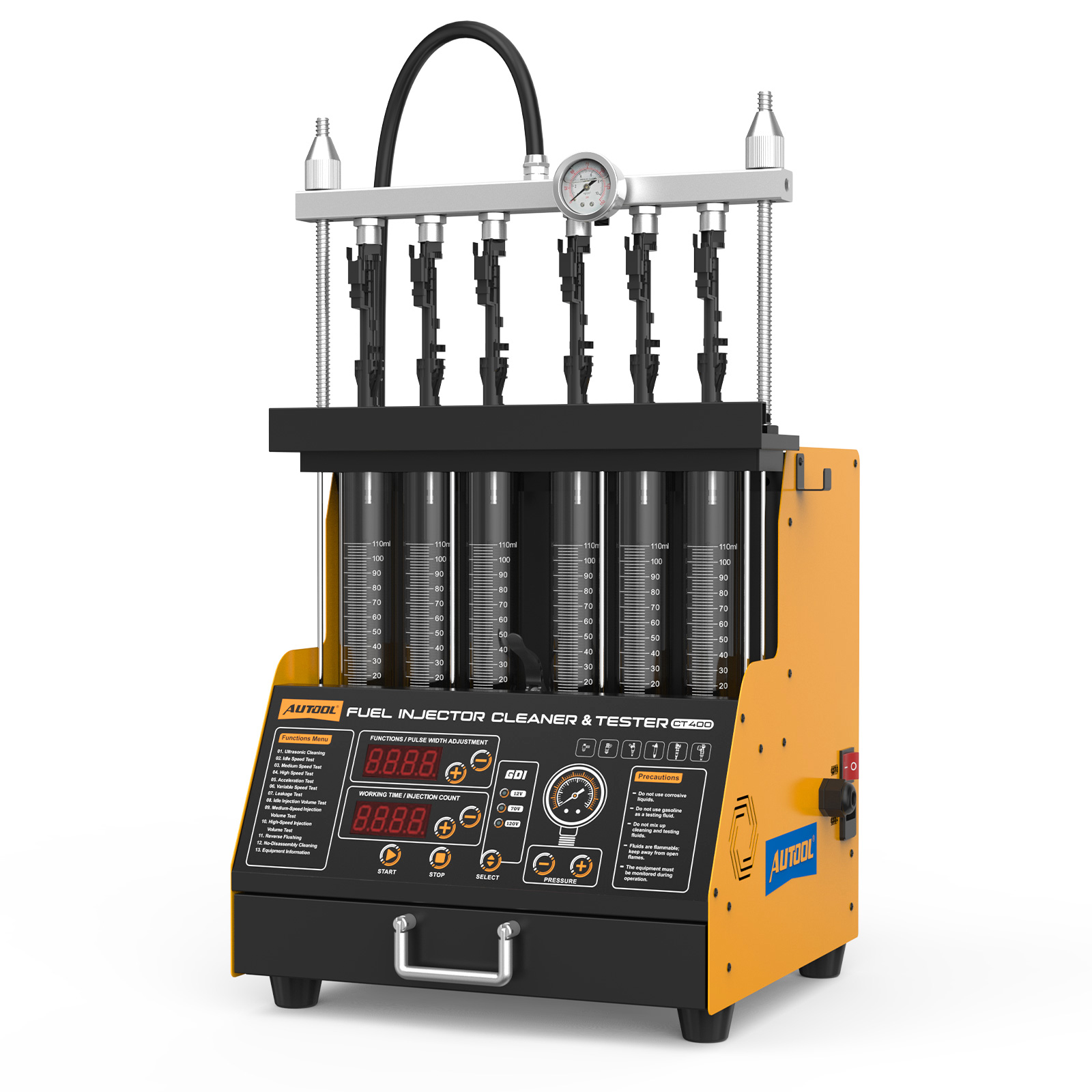 Fuel Injector Tester - AUTOOL CT400 Carro GDI EFI FEI