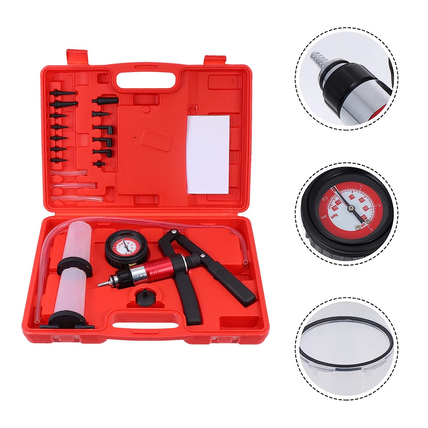 21 pçs kit de testador de bomb - Brake Bleeder Kit avaliação e preço