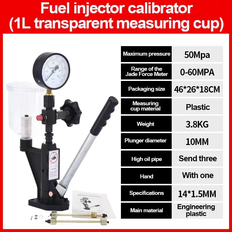 Bomba manual do bocal de combu - Fuel Injector Tester avaliação e preço