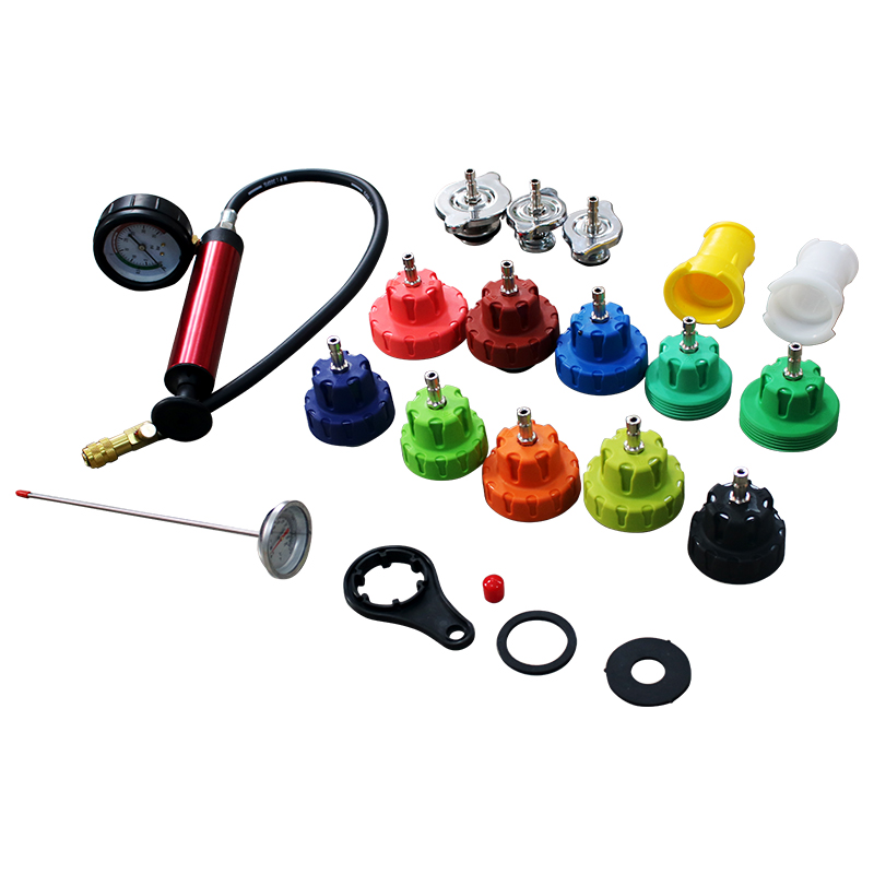 Universal 18 pçs detector de v - Radiator Pressure Tester avaliação e preço