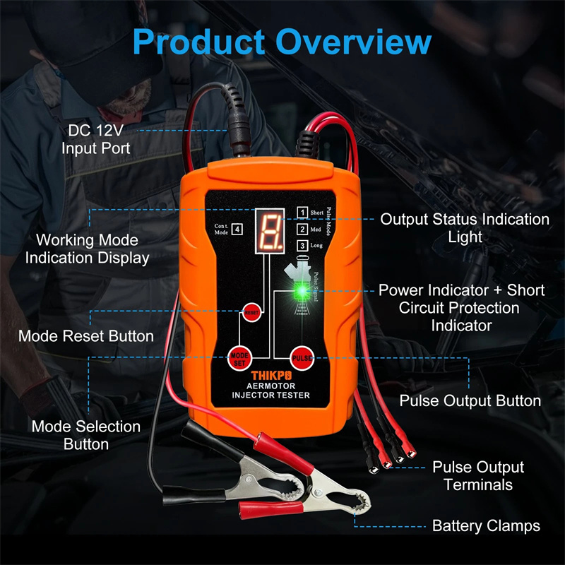 Novo Testador de Injetores de  - Fuel Injector Tester avaliação e preço