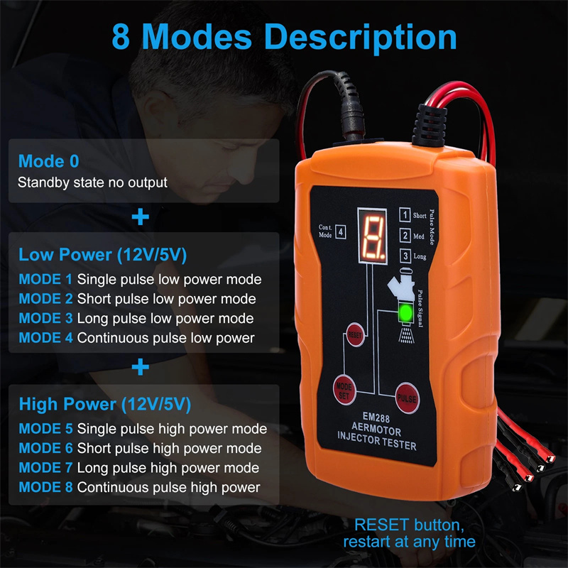Novo Testador de Injetores de  - Fuel Injector Tester avaliação e preço