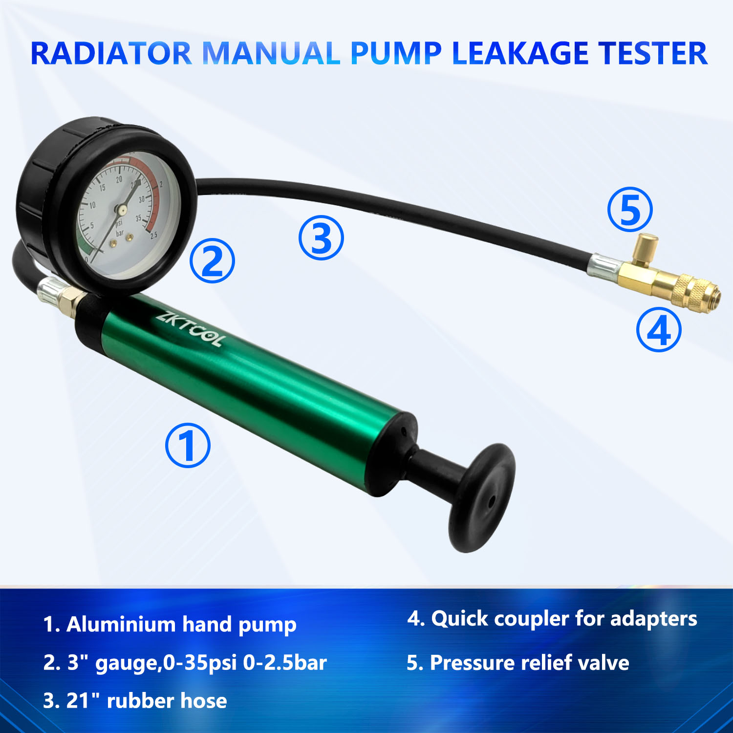 Ferramenta de Teste de Pressão - Radiator Pressure Tester avaliação e preço