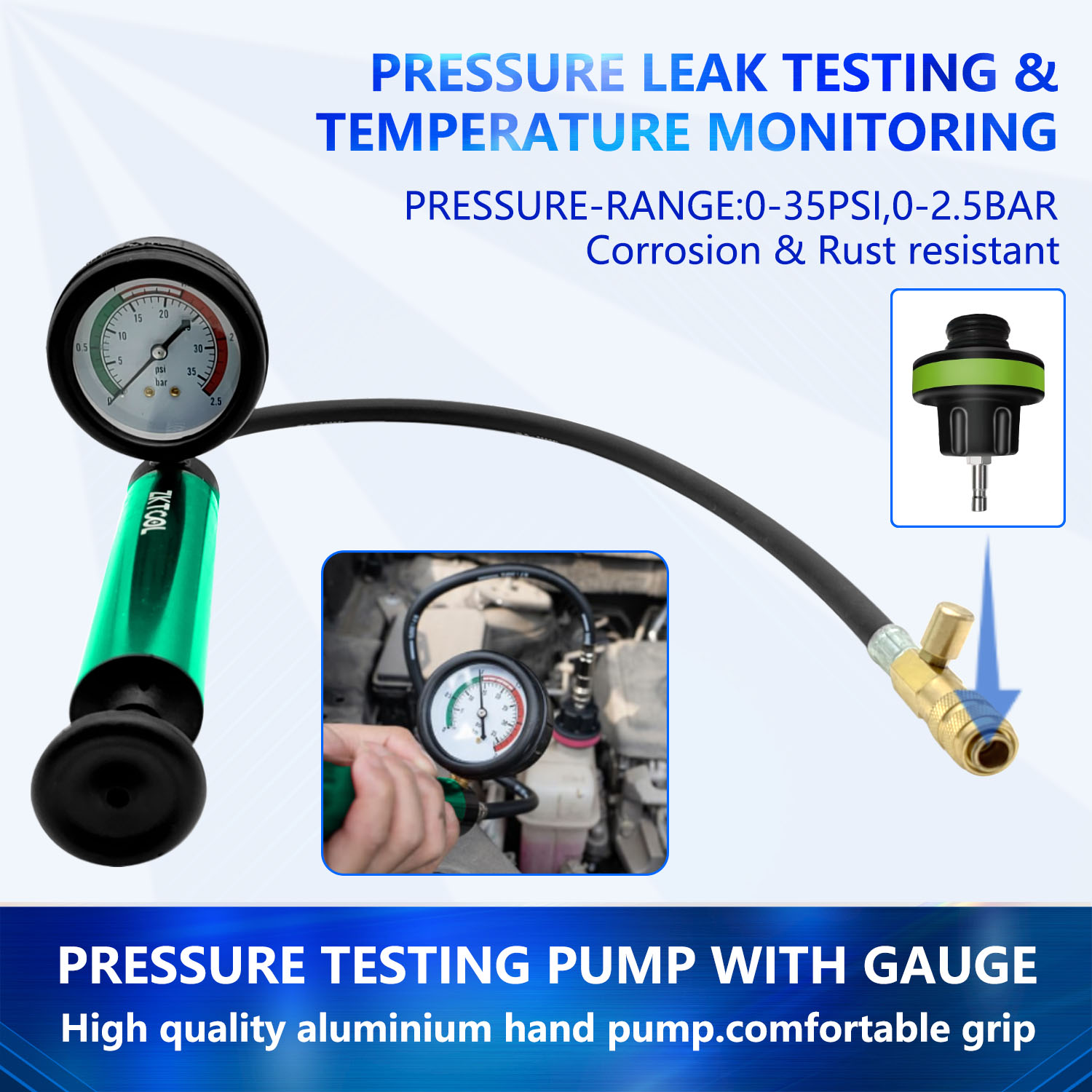 Ferramenta de Teste de Pressão - Radiator Pressure Tester avaliação e preço