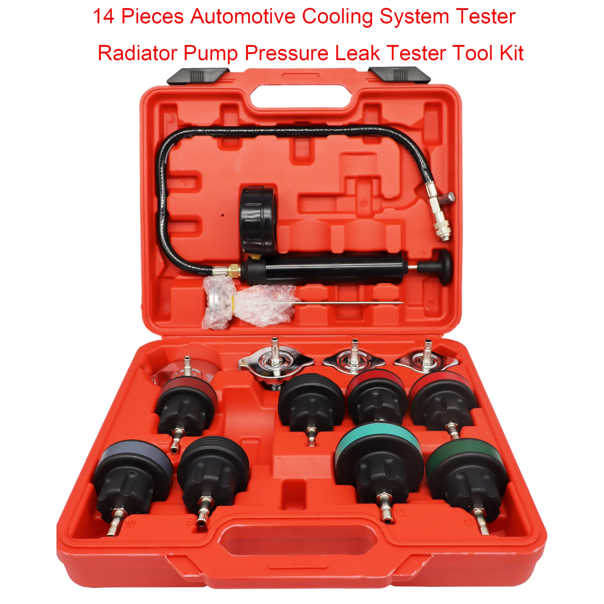 Kit universal do verificador d - Radiator Pressure Tester avaliação e preço